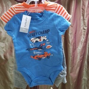 3pc combo onesie set